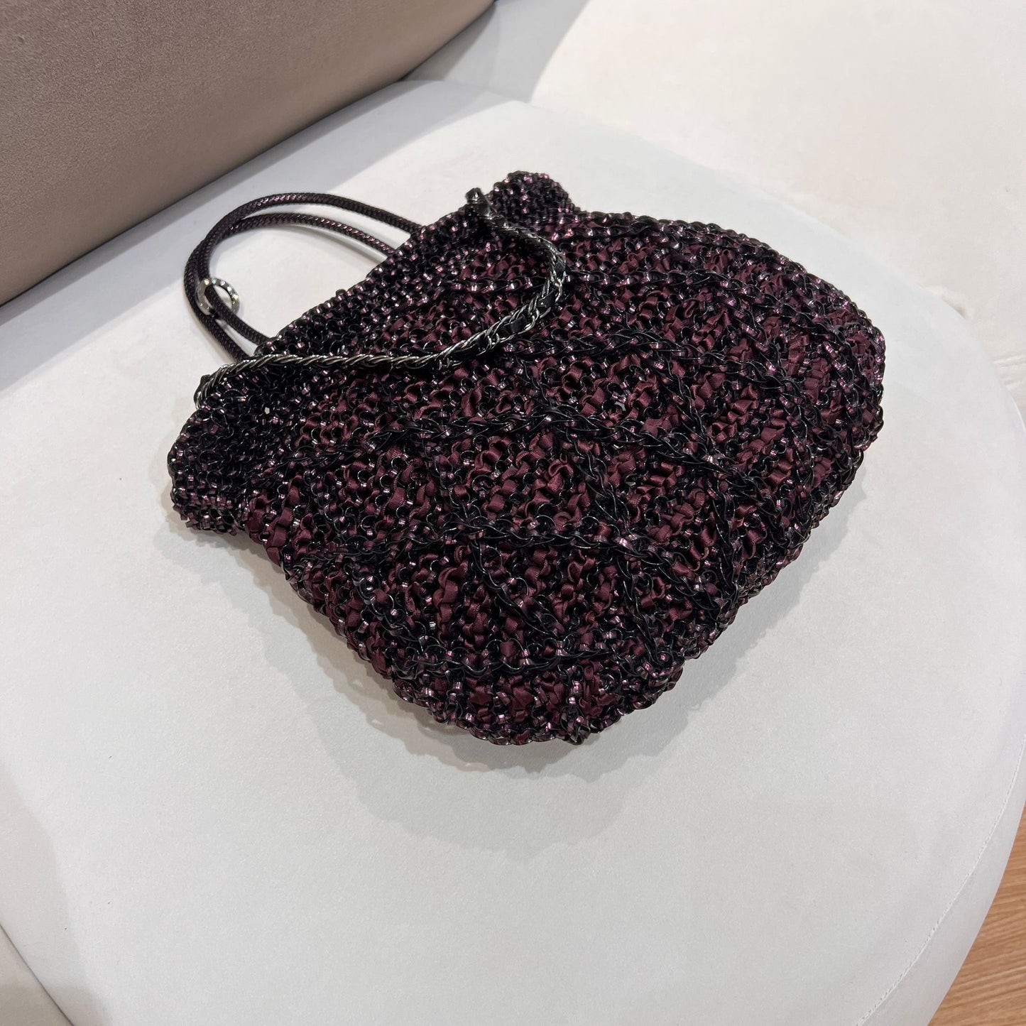 Anteprima 復古三向編織手提包