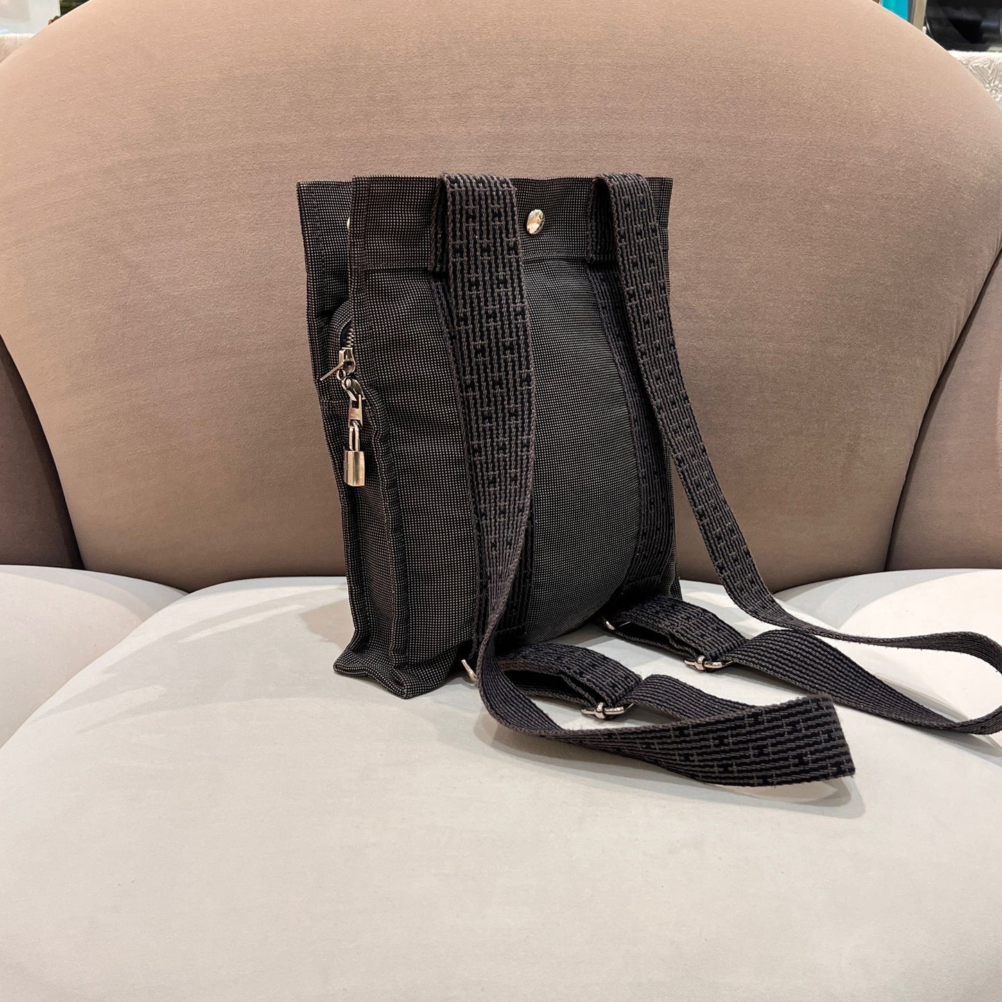 愛馬仕復古航空背包