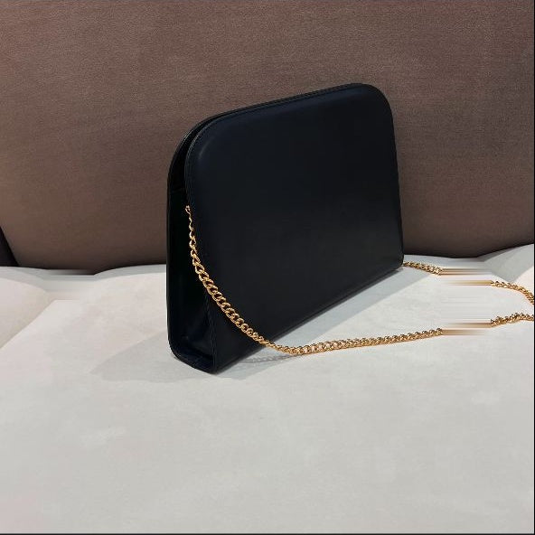 Ferragamo Vintage black Gancini chain shoulder bag – additional view 04