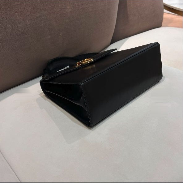 Ferragamo Vintage black Gancini two-way top handle bag – additional view 06
