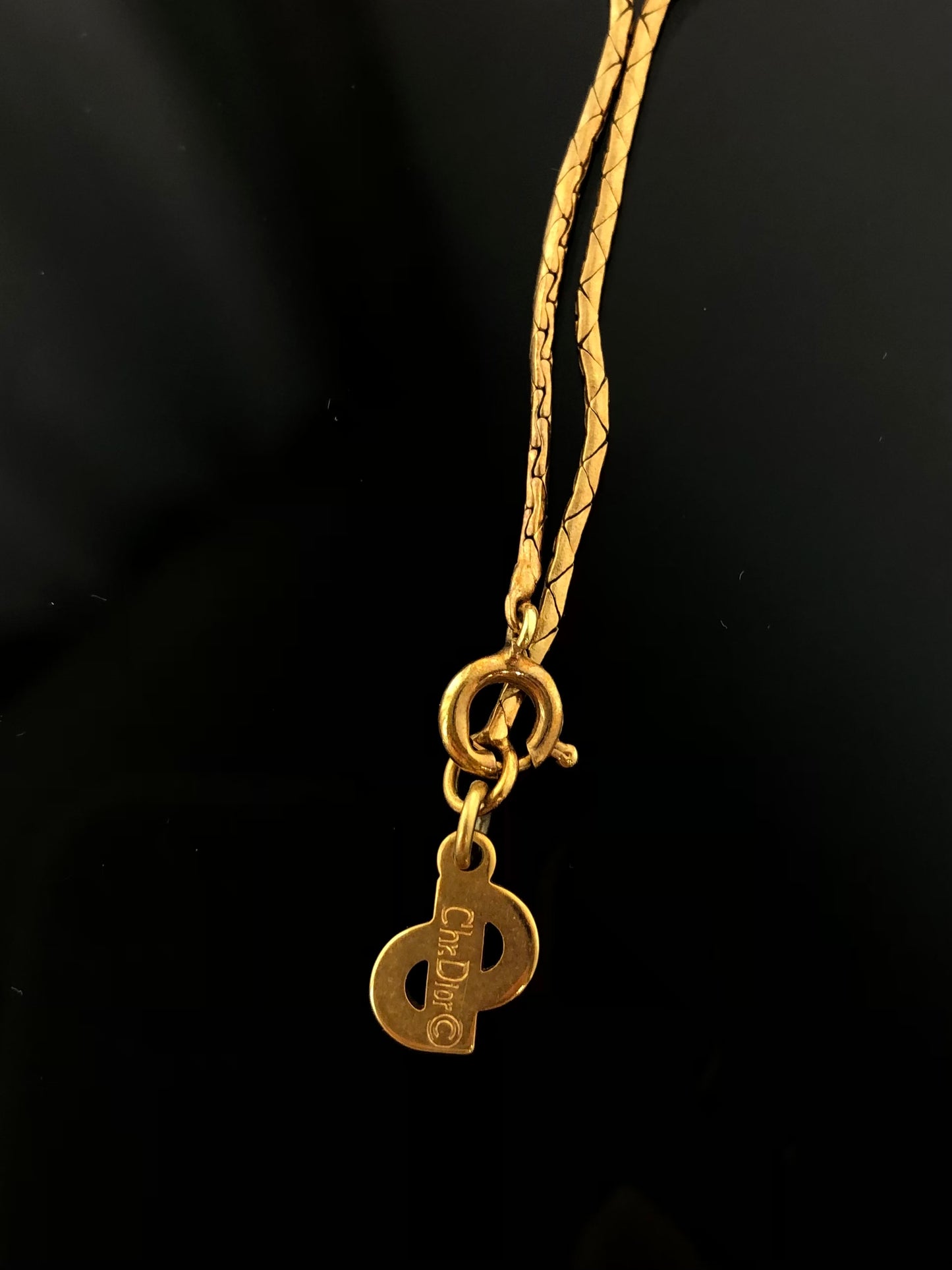 Christian Dior Cd Necklace Heart Sharp