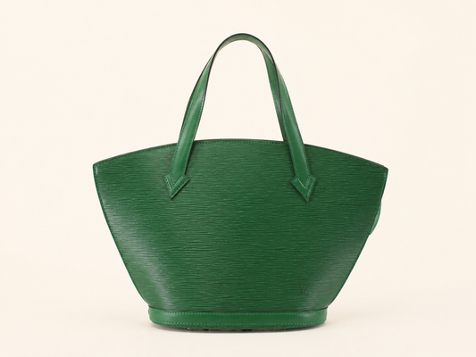 Vintage Louis Vuitton Epi Saint Jacques M52274 handbag in Borneo green