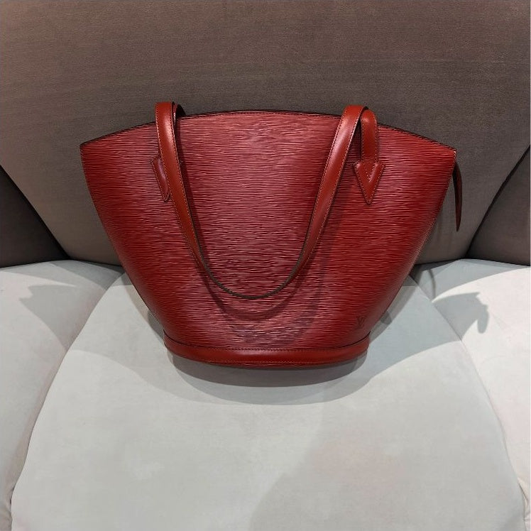 Louis Vuitton Vintage Epi Saint-Jacques Shopping tote in Kenyan Brown – front view