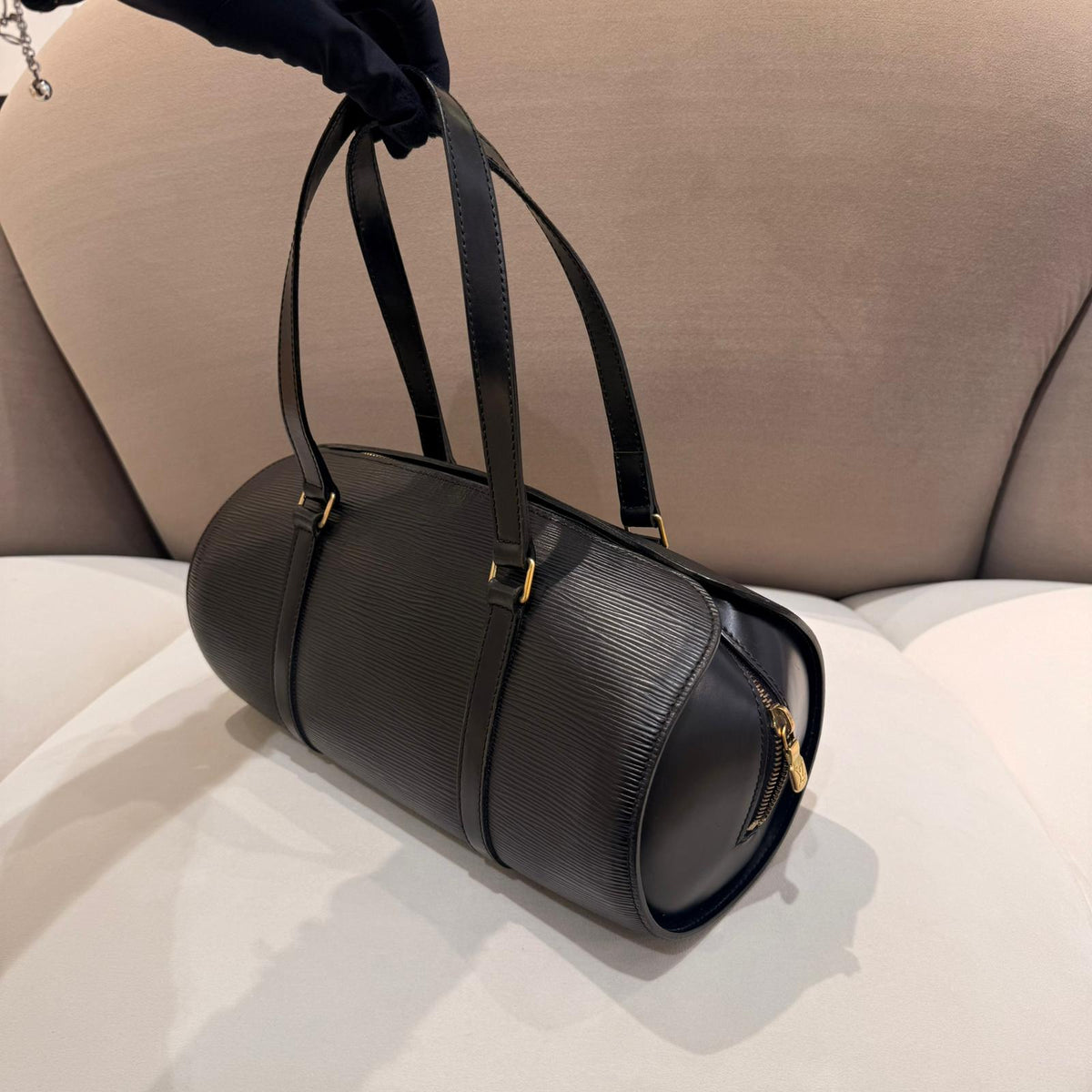 Louis Vuitton Vintage Epi Soufflot M52222 – Noir – detail view 8