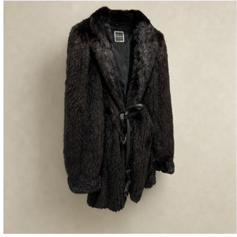 Saga Flur Coat - right-front view