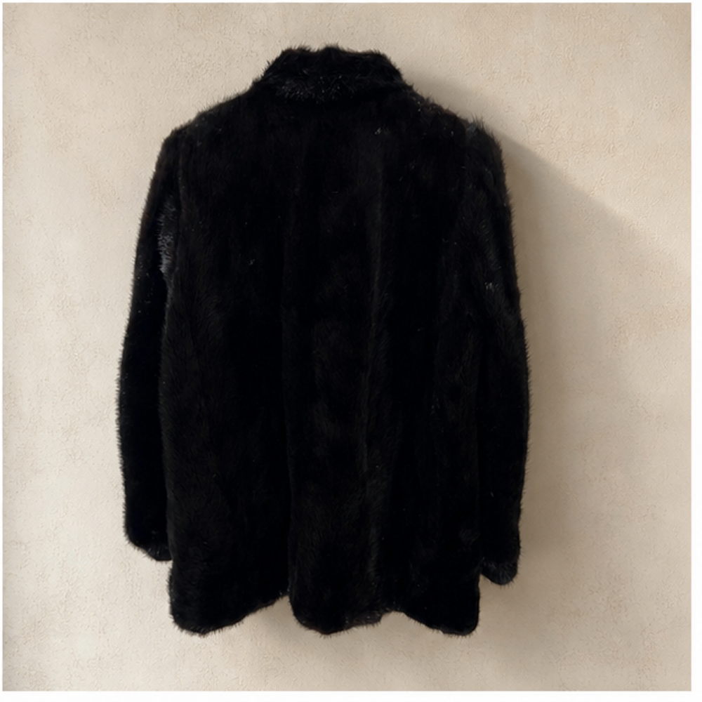 Saga Mink Coat - back view